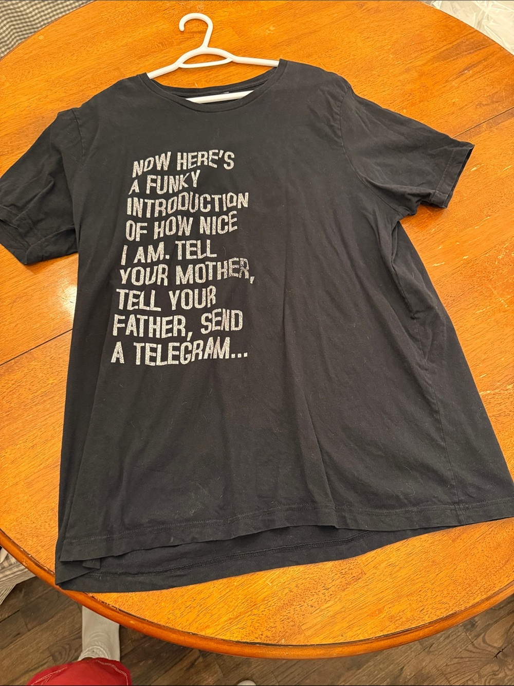 INTENTIONALLY BLANK Black Graphic Short Sleeve Tee xxl